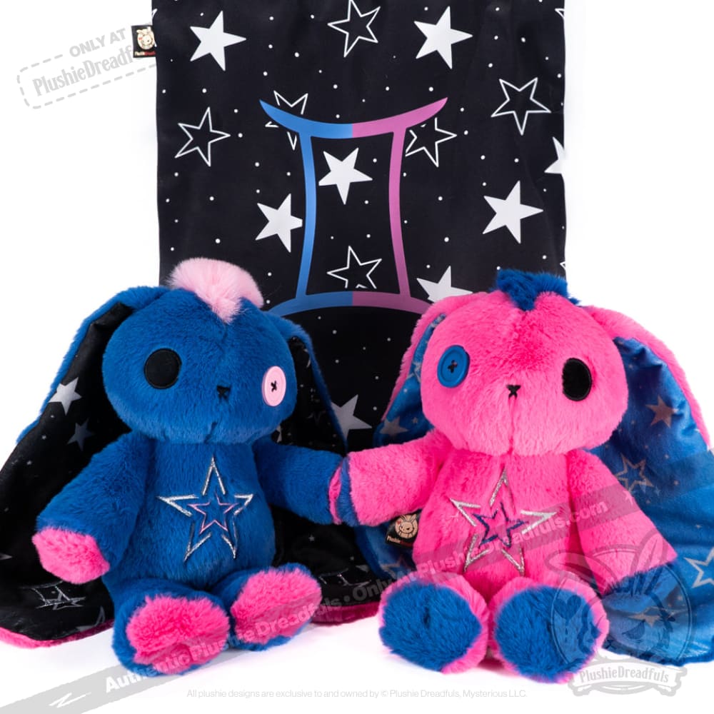 Plushie Dreadfuls - Gemini Rabbit Plush Stuffed Animal Plush