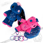 Plushie Dreadfuls - Gemini Rabbit Stacking Friendship Bracelet
