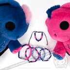 Plushie Dreadfuls - Gemini Rabbit Stacking Friendship Bracelet