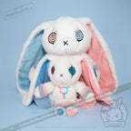 Plushie Dreadfuls - Gender Dysphoria Rabbit Plush Keychain Accessory Keychain