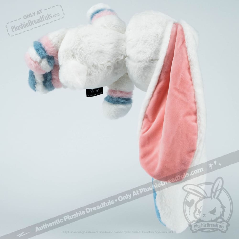 Plushie Dreadfuls - Gender Dysphoria Rabbit - Plush Stuffed Animal - Mysterious