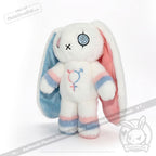 Gender Dysphoria Rabbit - Plush Stuffed Animal - plush