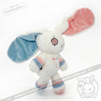 Gender Dysphoria Rabbit - Plush Stuffed Animal - plush