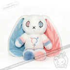 Gender Dysphoria Rabbit - Plush Stuffed Animal - plush