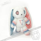 Gender Dysphoria Rabbit - Plush Stuffed Animal - plush