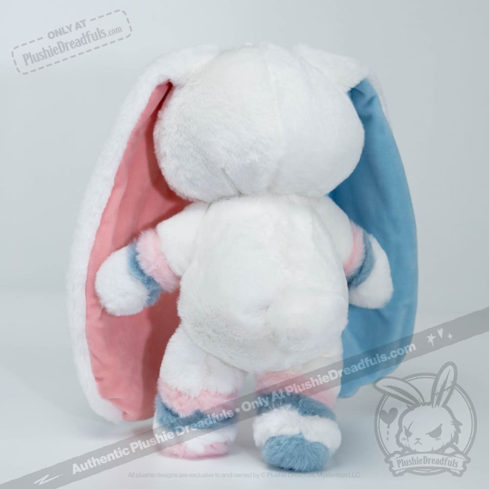 Plushie Dreadfuls - Gender Dysphoria Rabbit - Plush Stuffed Animal - Mysterious