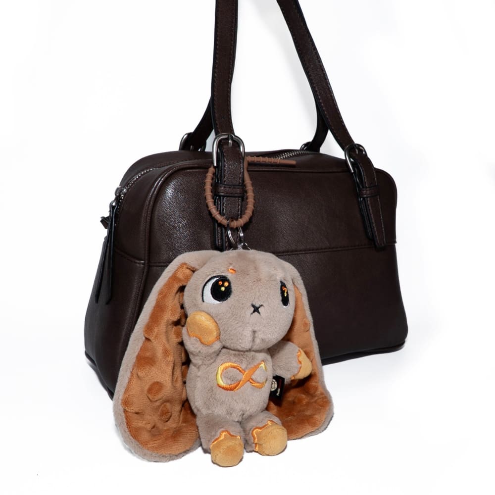 Plushie Dreadfuls - Gold Autism Rabbit Plush Keychain Accessory Keychain