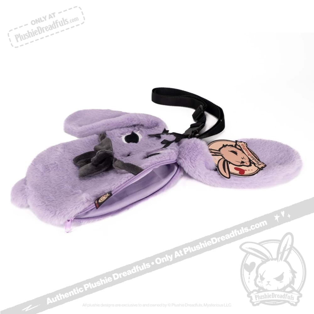 Plushie Dreadfuls - Goth Rabbit Crossbody Bag
