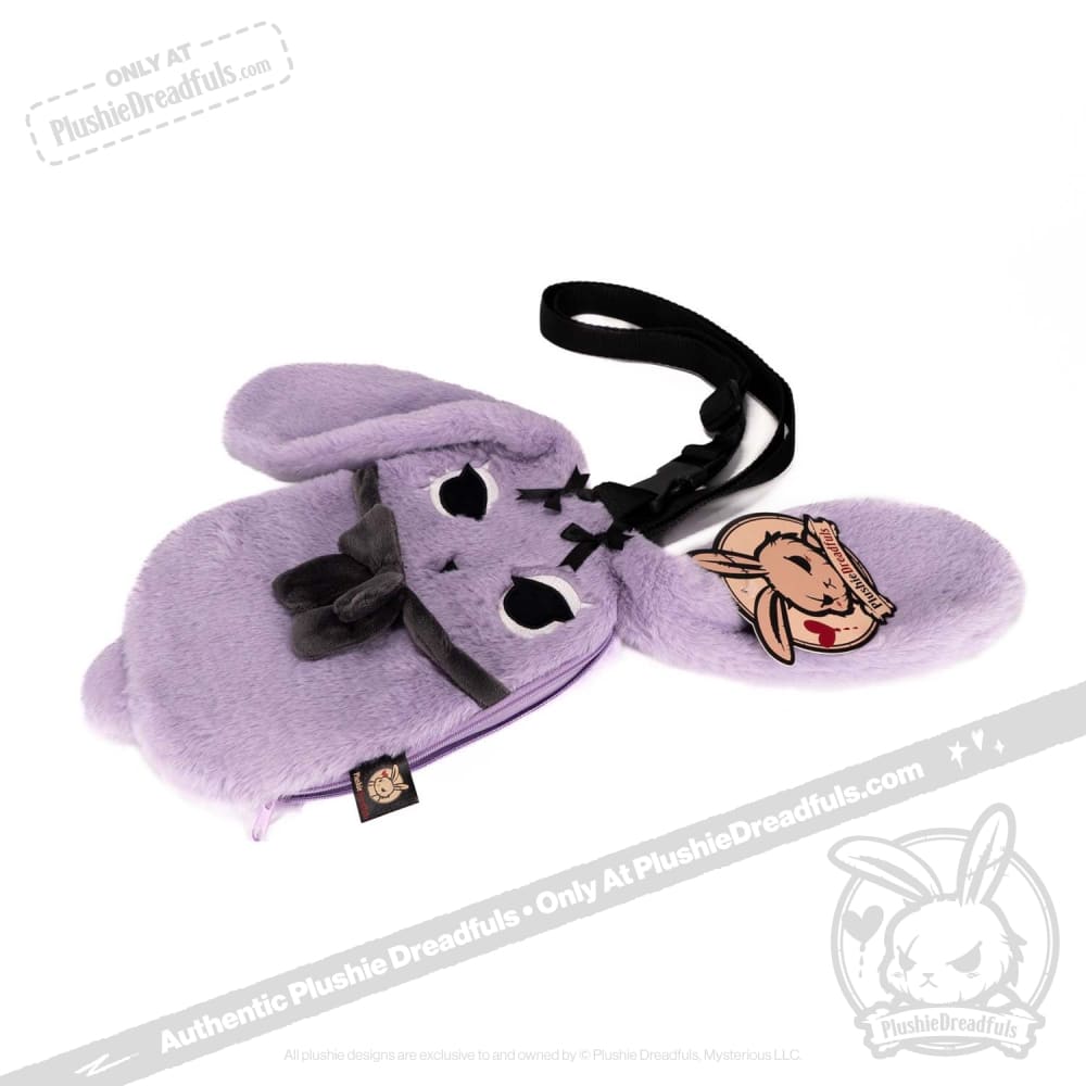 Plushie Dreadfuls - Goth Rabbit Crossbody Bag