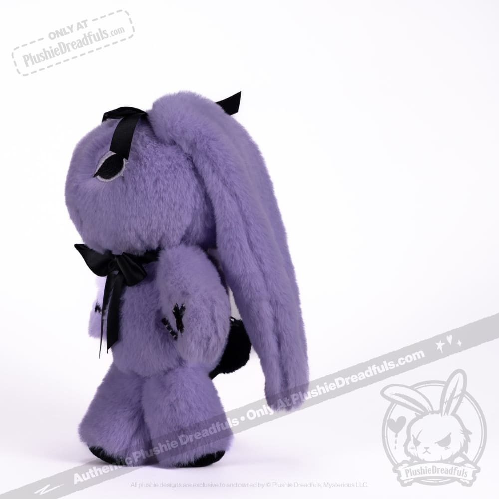 Plushie Dreadfuls - Goth Rabbit Plush Stuffed Animal Plush