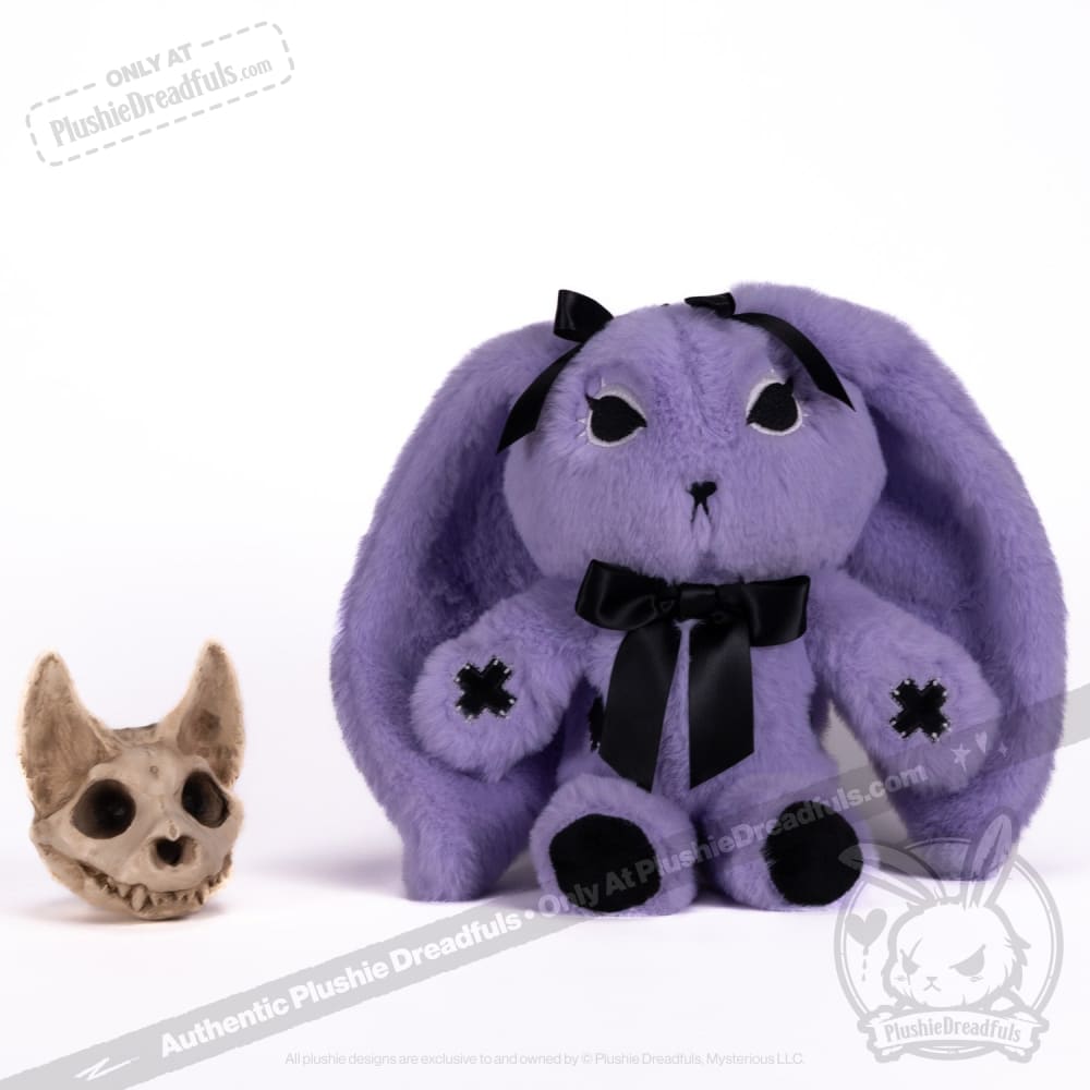 Plushie Dreadfuls - Goth Rabbit Plush Stuffed Animal Plush
