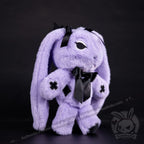 Plushie Dreadfuls - Goth Rabbit Plush Stuffed Animal Plush