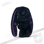 Plushie Dreadfuls - Goth Shy Rabbit - Plush Stuffed Animal plush