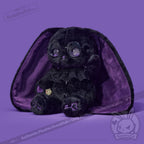Plushie Dreadfuls - Goth Shy Rabbit - Plush Stuffed Animal plush