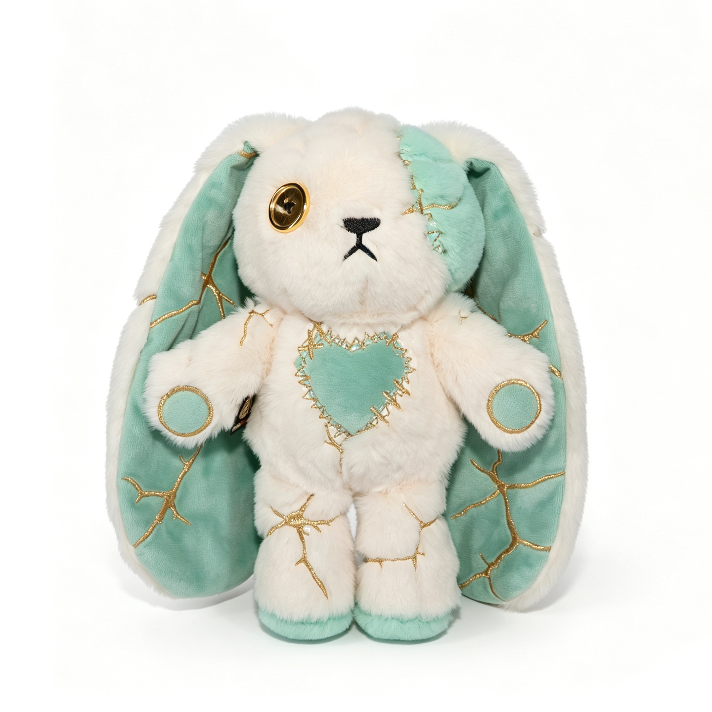 Plushie Dreadfuls -Mint Kintsugi Love Rabbit - Plush Stuffed Animal