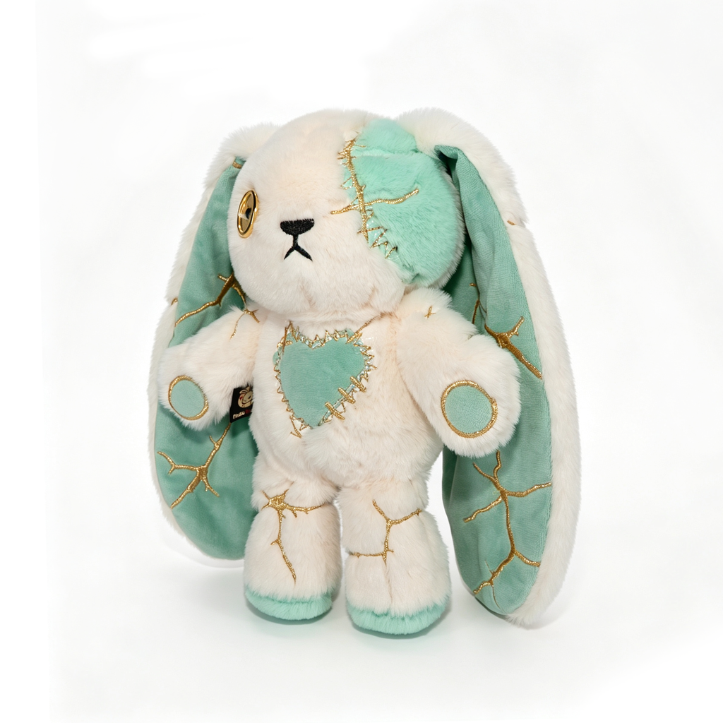 Plushie Dreadfuls -Mint Kintsugi Love Rabbit - Plush Stuffed Animal
