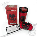 Grey Anxiety Rabbit Cup - Plush Head and Cup Collector Set - thermos