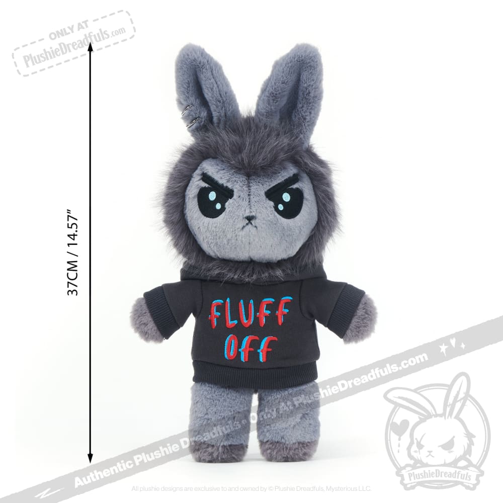 Plushie Dreadfuls - Grudge the Lionhead Rabbit - Plush Stuffed Animal toy