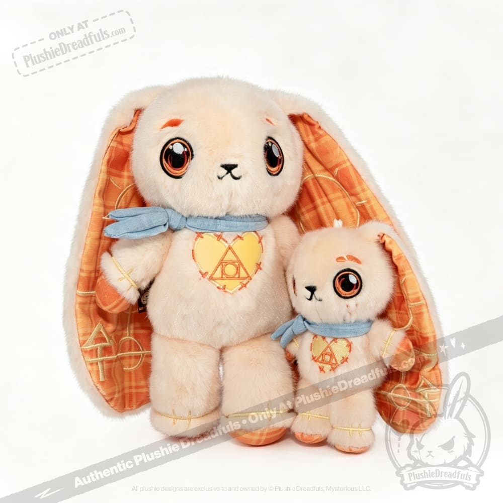 Happiness Rabbit Plush Keychain Accessory - Keychain