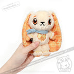Happiness Rabbit Plush Keychain Accessory - Keychain