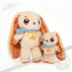 Happiness Rabbit Plush Keychain Accessory - Keychain