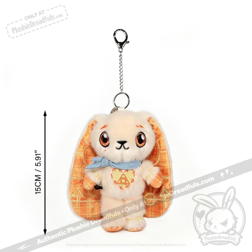 Happiness Rabbit Plush Keychain Accessory - Keychain