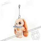Happiness Rabbit Plush Keychain Accessory - Keychain