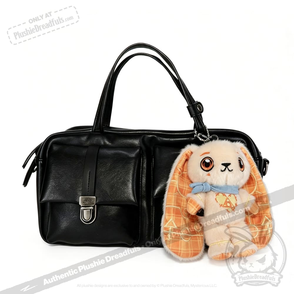 Happiness Rabbit Plush Keychain Accessory - Keychain