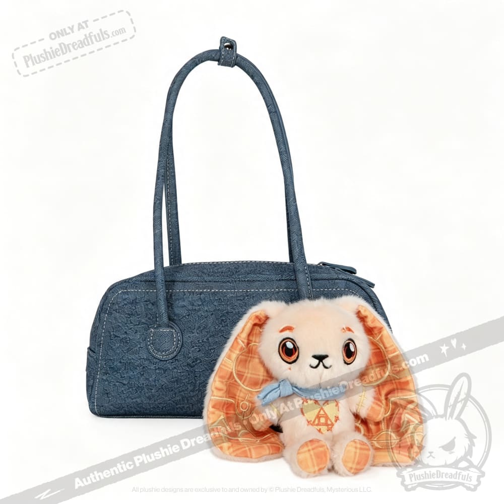 Happiness Rabbit Plush Keychain Accessory - Keychain