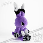 Plushie Dreadfuls - Hyperthyroidism Rabbit Plush Stuffed Animal Plush