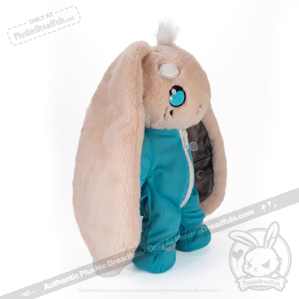 Plushie Dreadfuls - Immunocompromised Rabbit Plush Stuffed Animal Plush