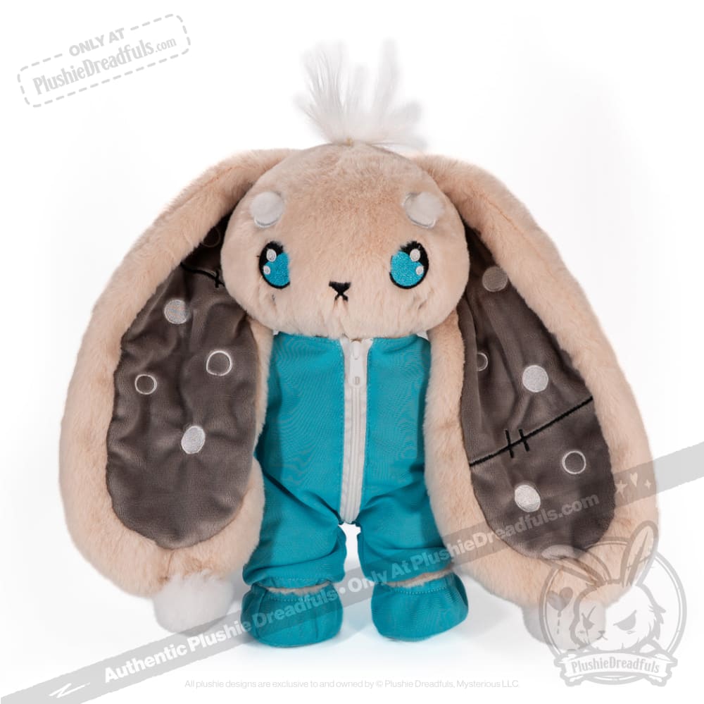 Plushie Dreadfuls - Immunocompromised Rabbit Plush Stuffed Animal Plush