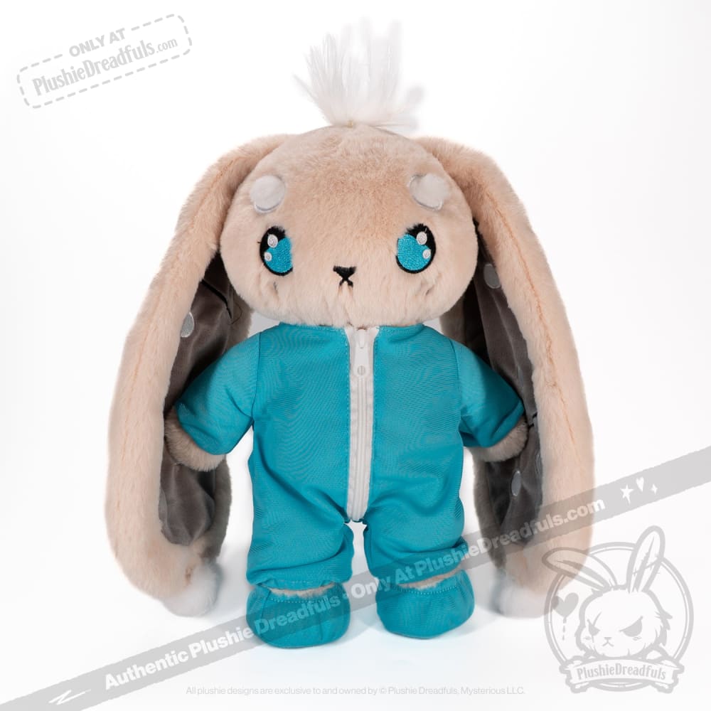 Plushie Dreadfuls - Immunocompromised Rabbit Plush Stuffed Animal Plush