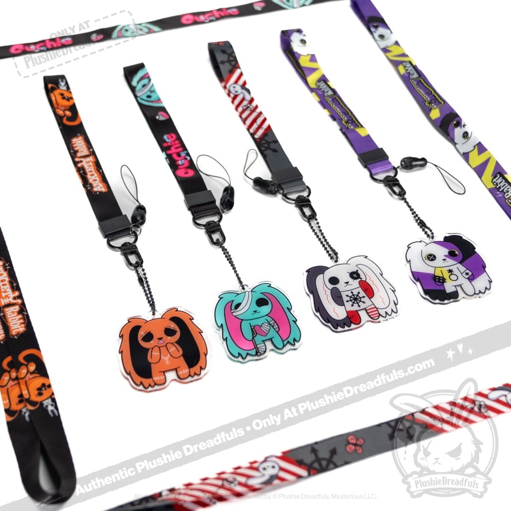 Plushie Dreadfuls Lanyard Strap Keychain