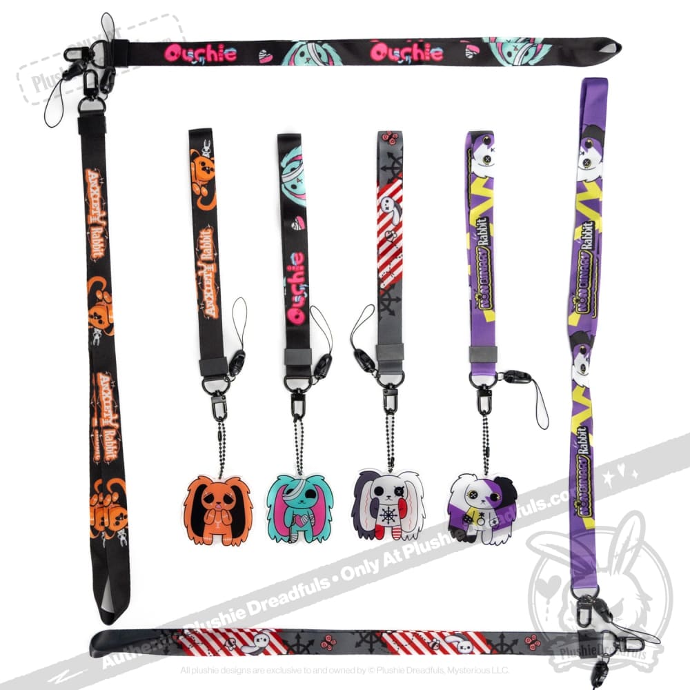 Plushie Dreadfuls Lanyard Strap Keychain