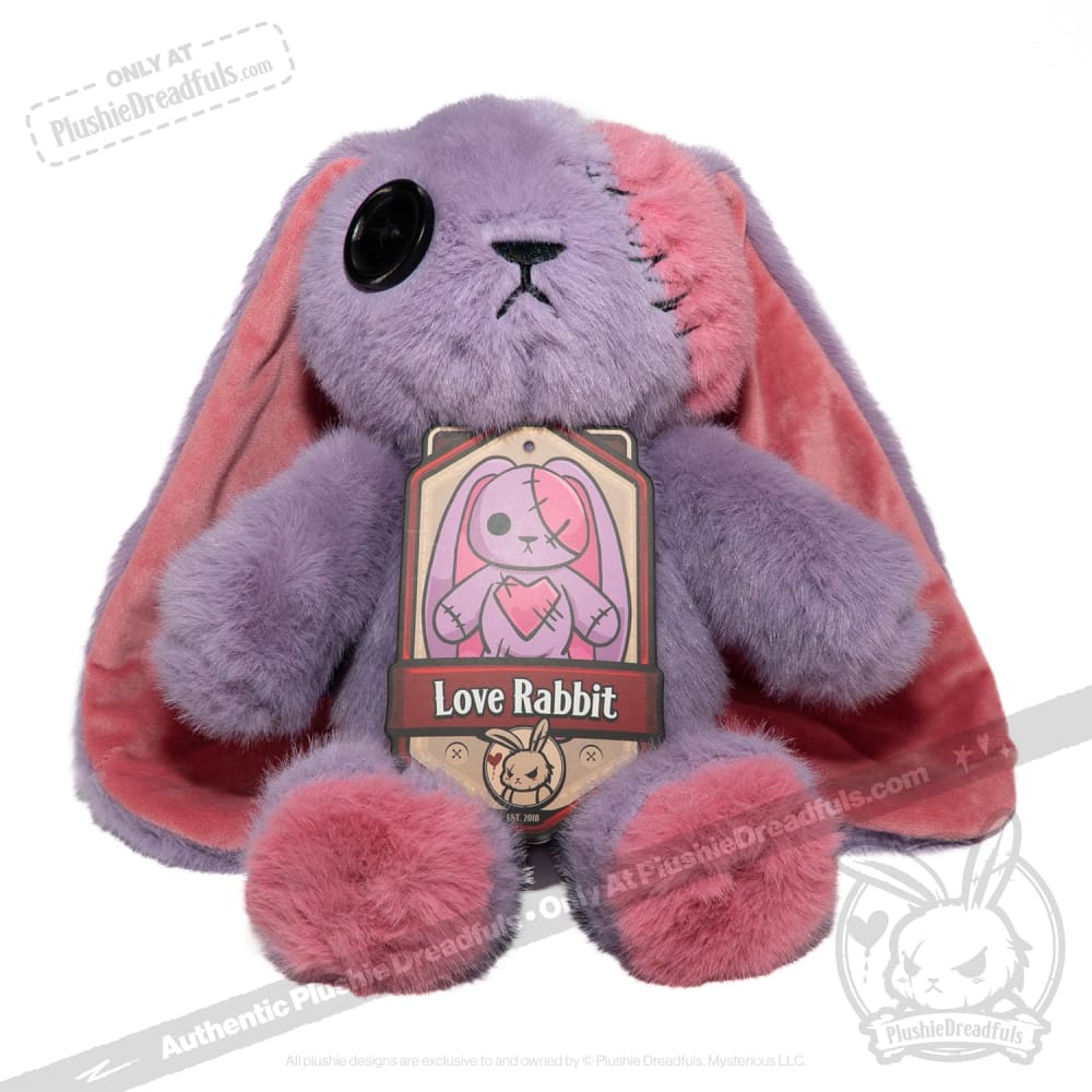 Plushie Dreadfuls - Lavender Love Rabbit Limited Edition - Plush Stuffed Animal toy