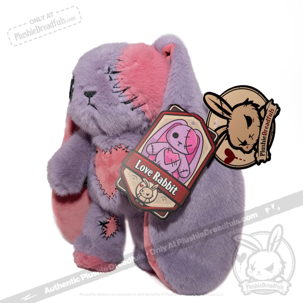 Plushie Dreadfuls - Lavender Love Rabbit Limited Edition - Plush Stuffed Animal toy