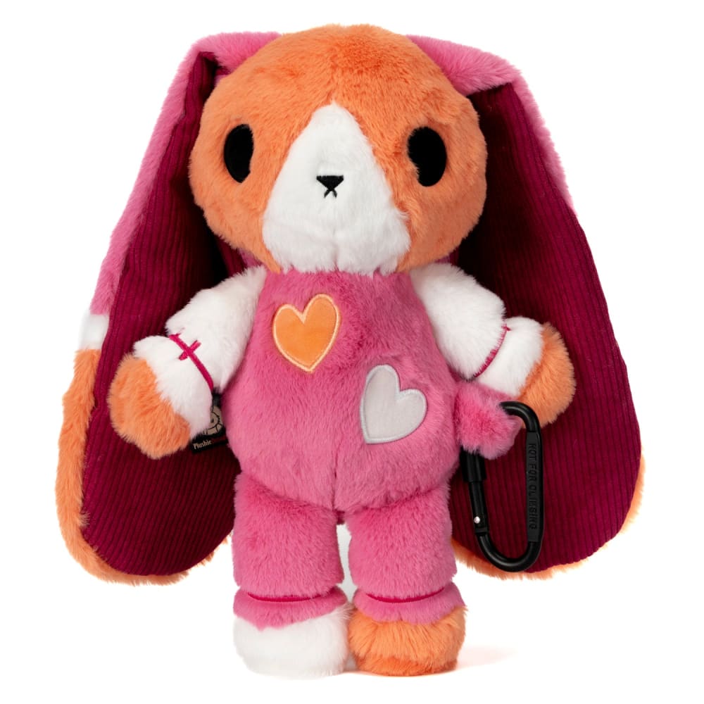 Plushie Dreadfuls - Lesbian Bunny Carabiner Edition- Plush Stuffed Animal Plush