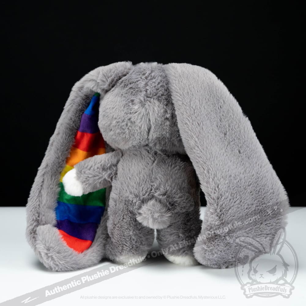 Plushie Dreadfuls - LGBTQIA Bunny - Plush Stuffed Animal - Mysterious