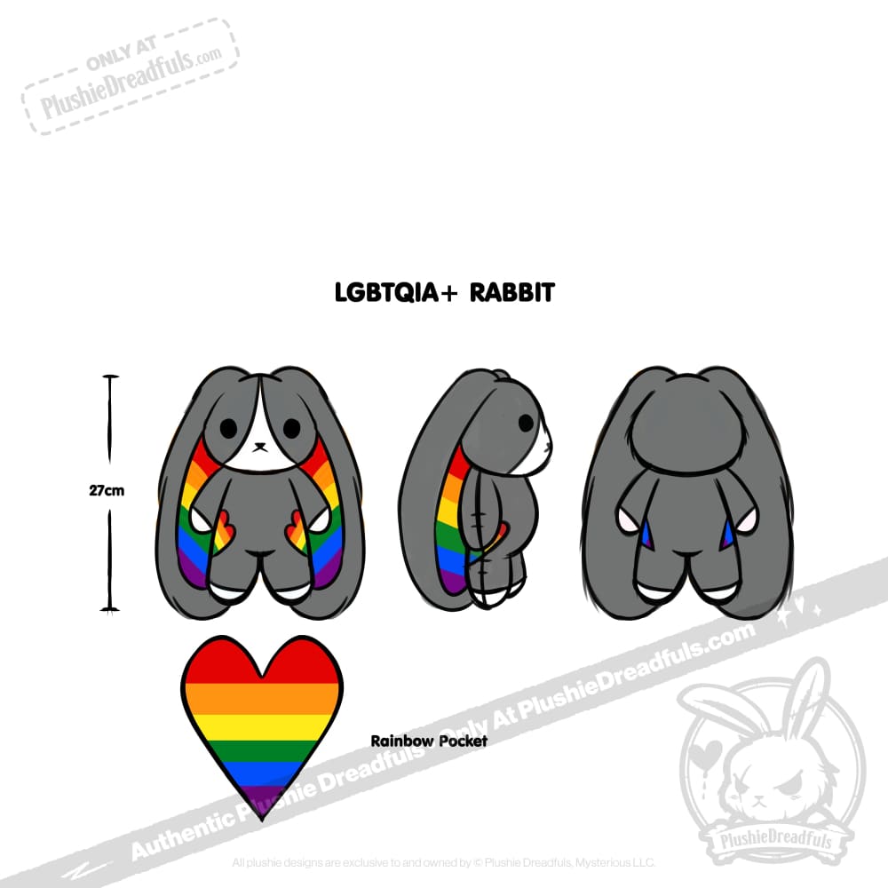 Plushie Dreadfuls - LGBTQIA - Mysterious