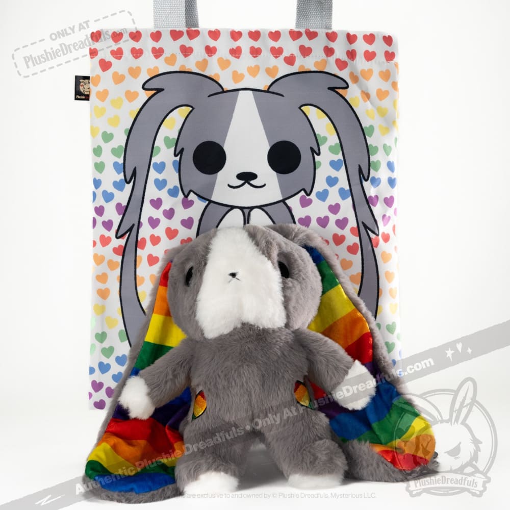 Plushie Dreadfuls - Lgbtqia Bunny Plush Stuffed Animal Plush