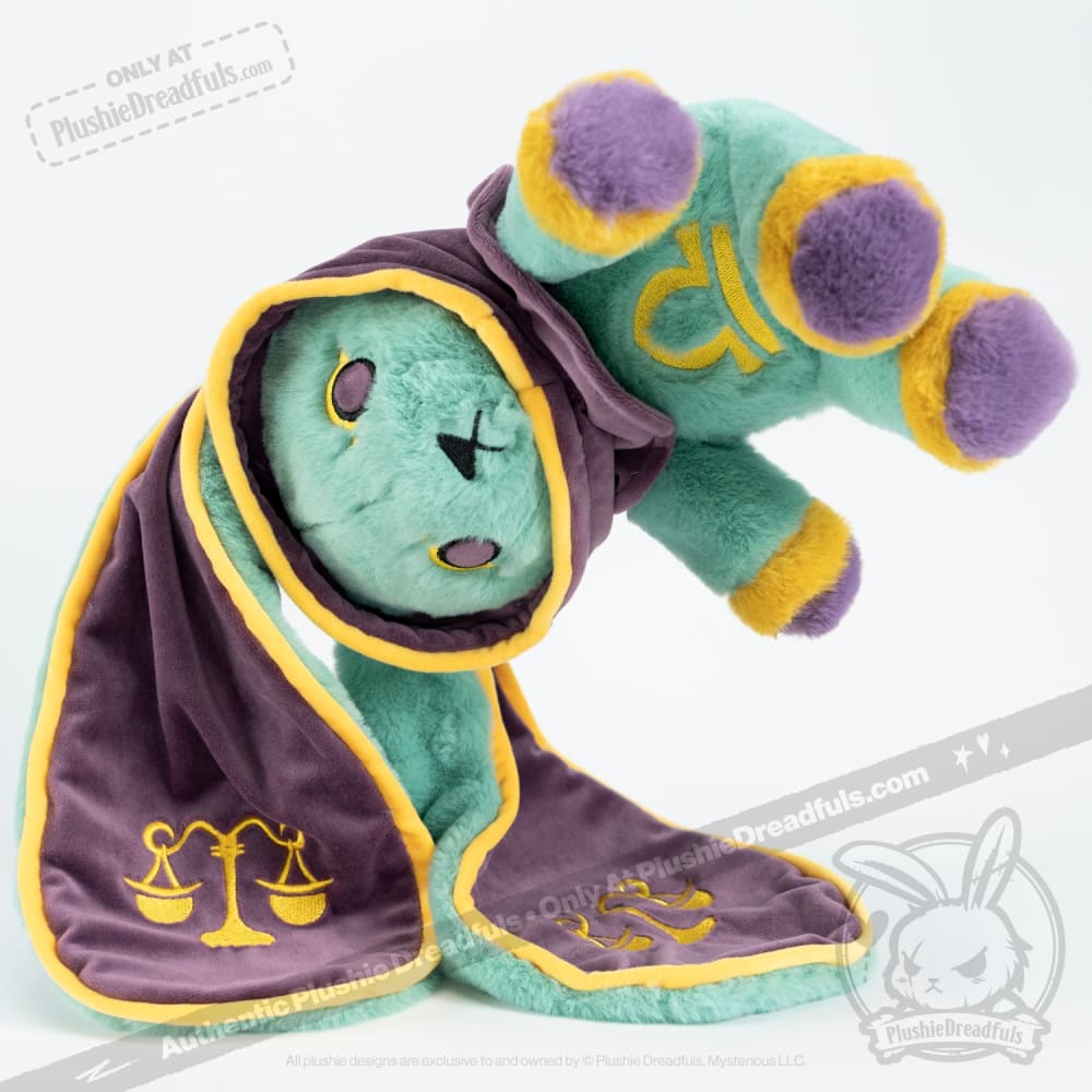 Plushie Dreadfuls - Libra Rabbit - Plush Stuffed Animal - Mysterious