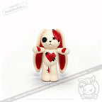Plushie Dreadfuls Love Rabbit Figurine - necklace