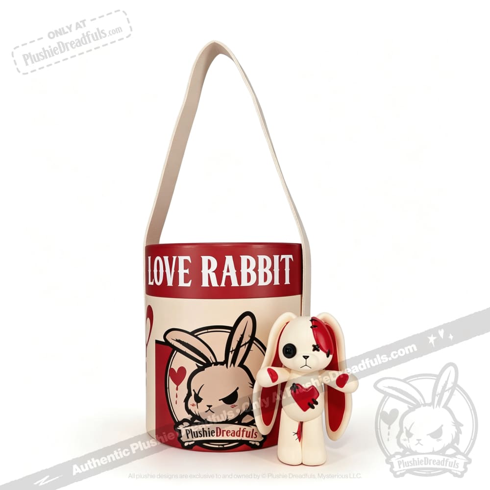 Plushie Dreadfuls Love Rabbit Figurine - necklace