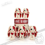 Plushie Dreadfuls Love Rabbit Figurine - necklace