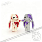 Plushie Dreadfuls Love Rabbit Figurine - necklace