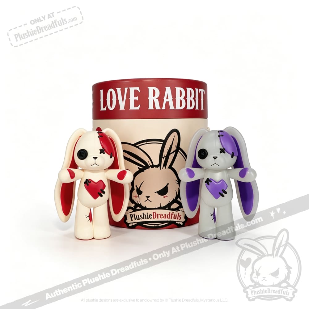 Plushie Dreadfuls Love Rabbit Figurine - necklace