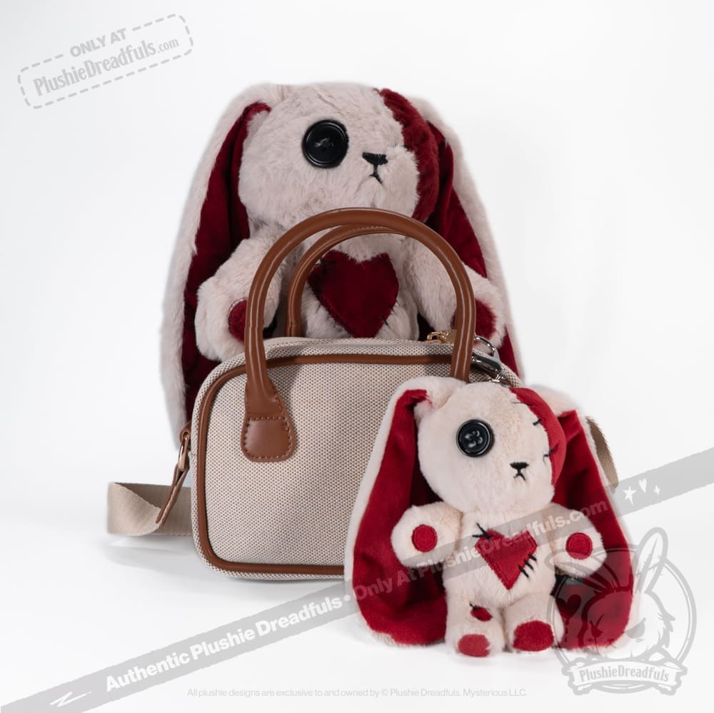 Plushie Dreadfuls - Love Rabbit Plush Keychain Accessory Keychain