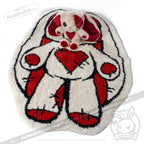 Love Rabbit Rug Home Decoration