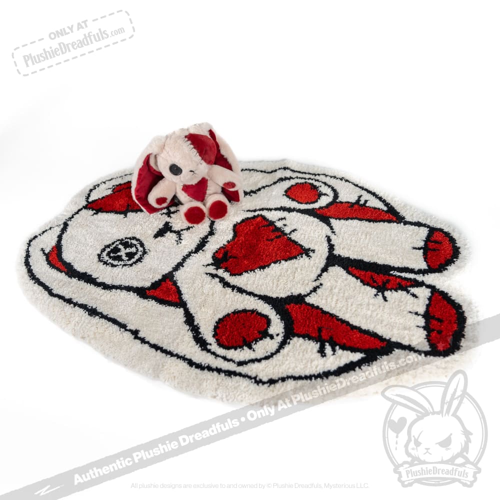 Love Rabbit Rug Home Decoration